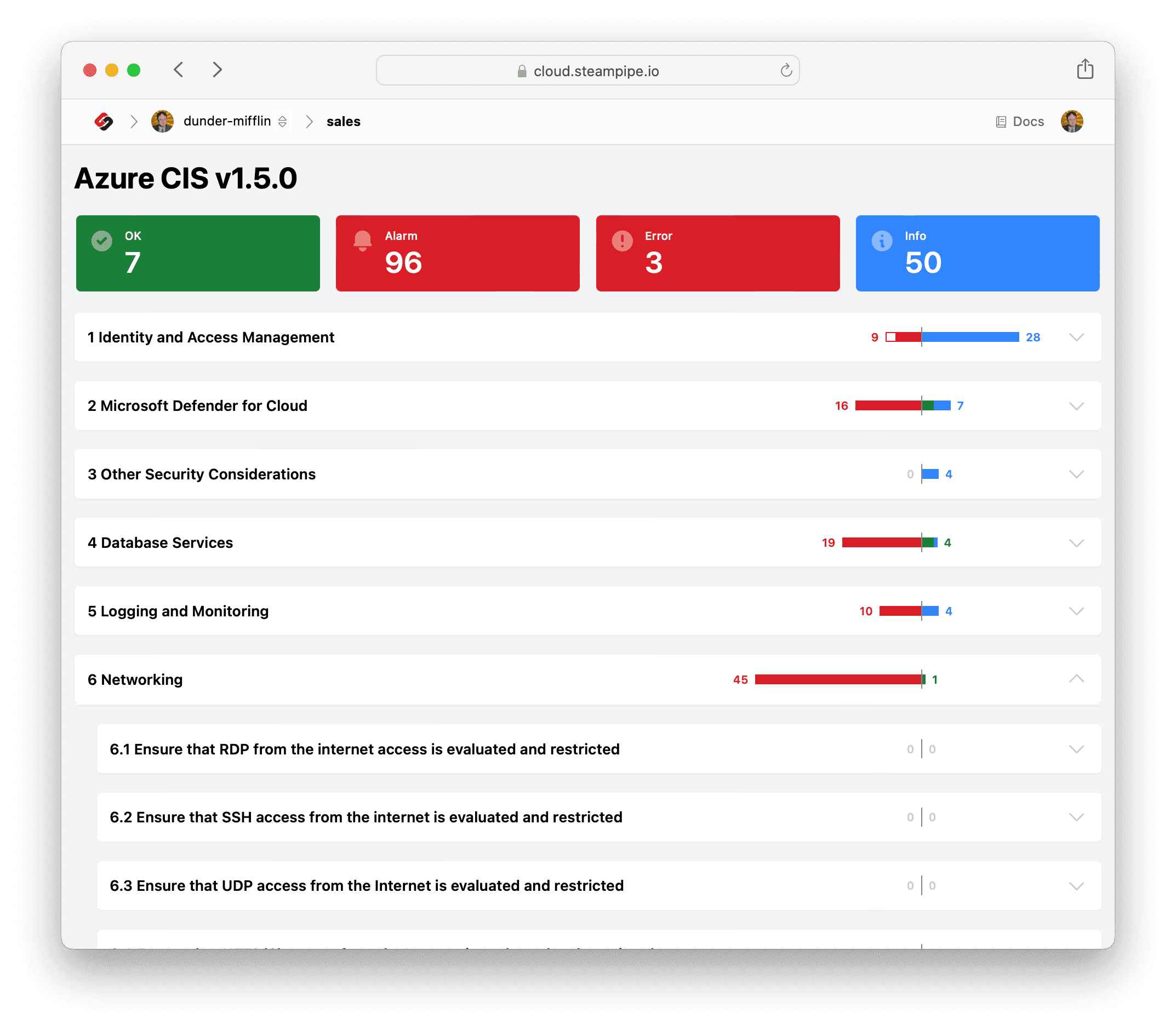 What's new in the CIS v1.5 benchmark for Azure | Steampipe Blog